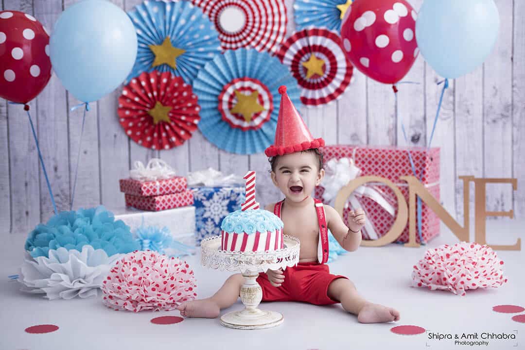 Cake Smash Photography Delhi Gurgaon Noida India Shipra Amit Chhabra